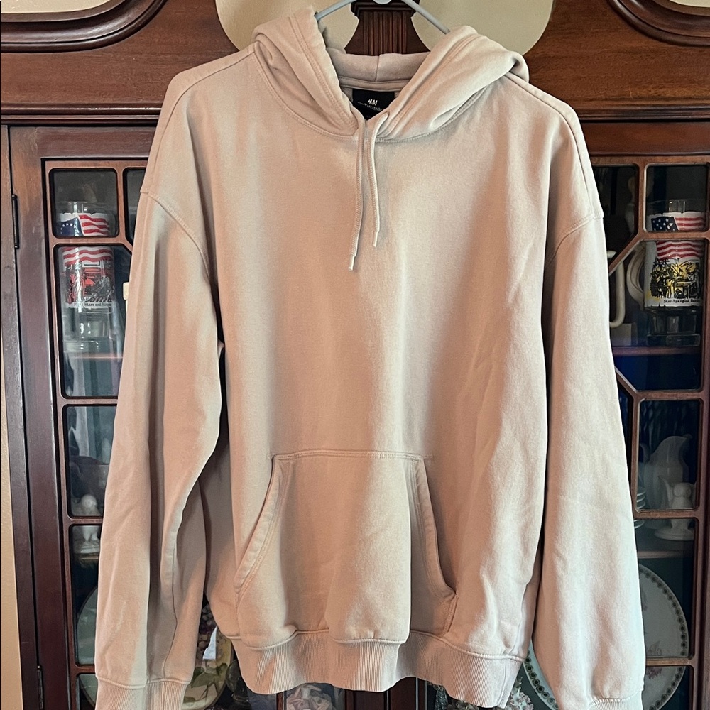 H&M Light Beige Men's Hoodie